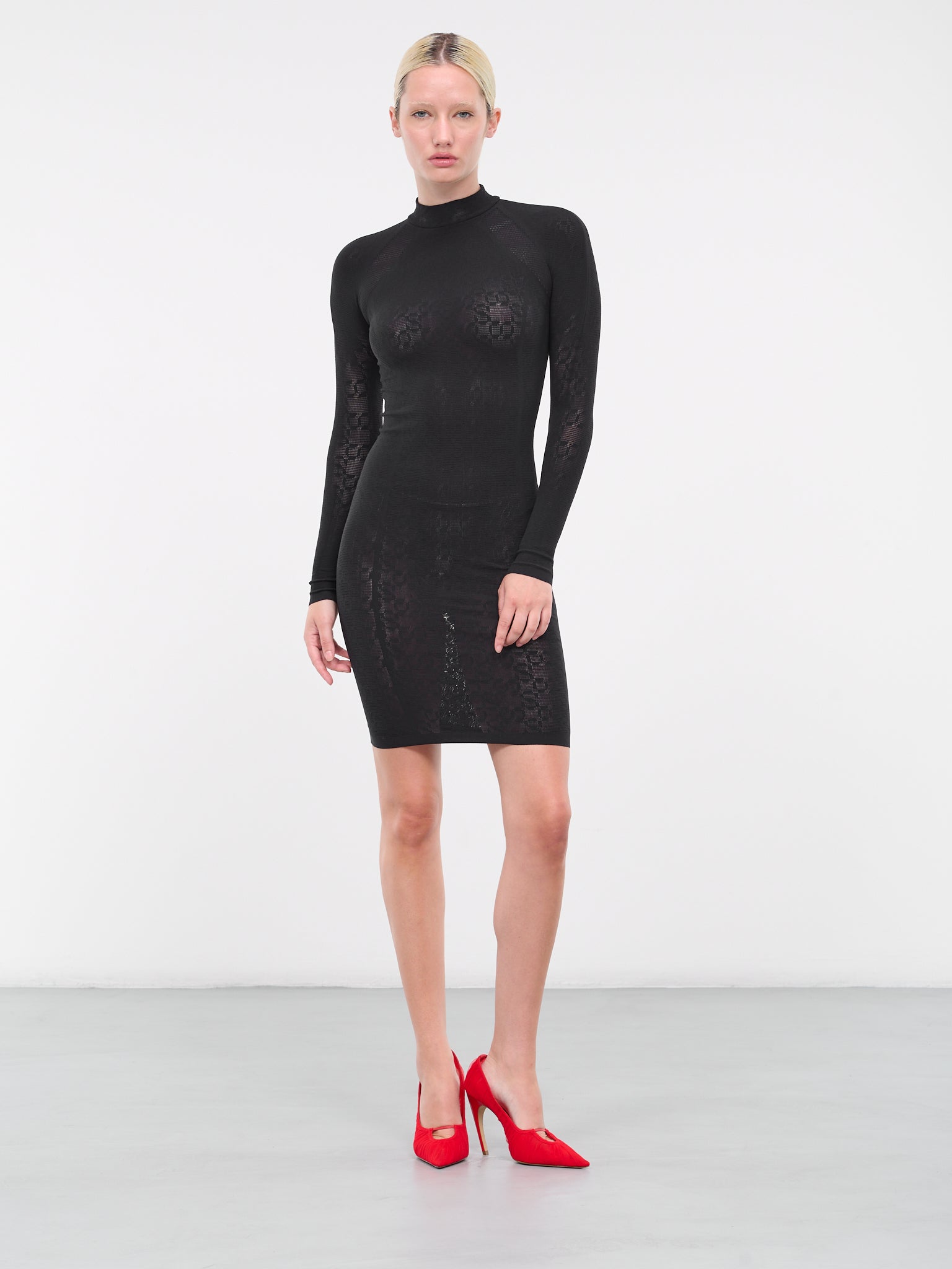 Simkhai Logo Dress (53284-7005-BLACK)