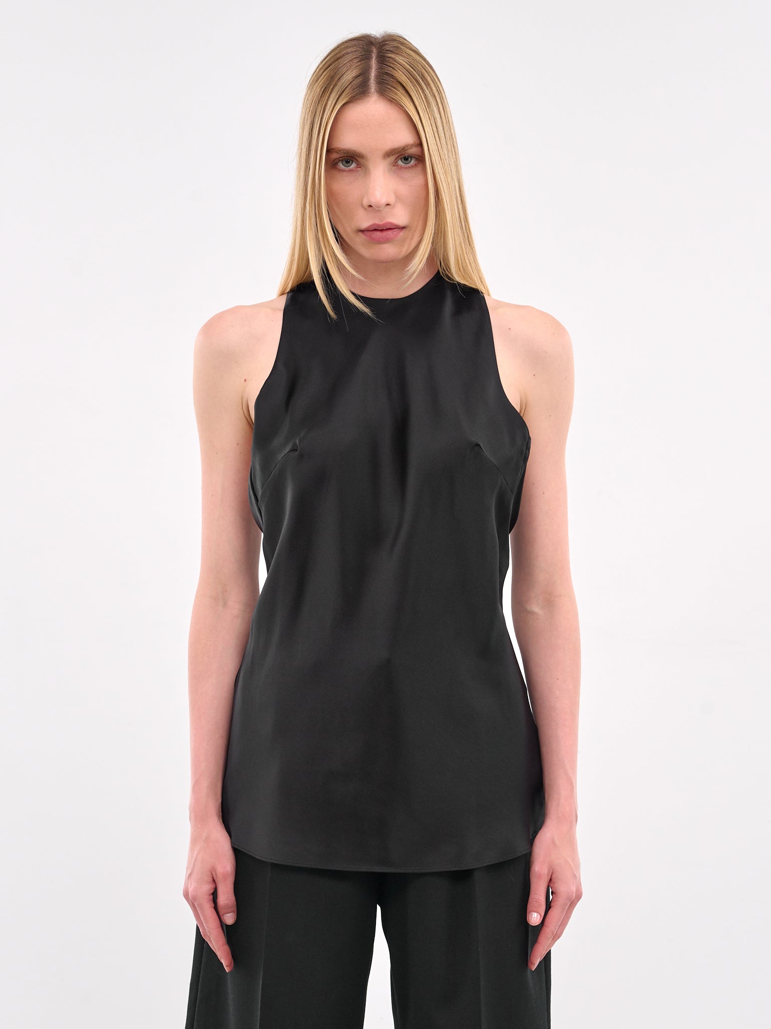 Bow Halter Top (5336-1251-BLACK)