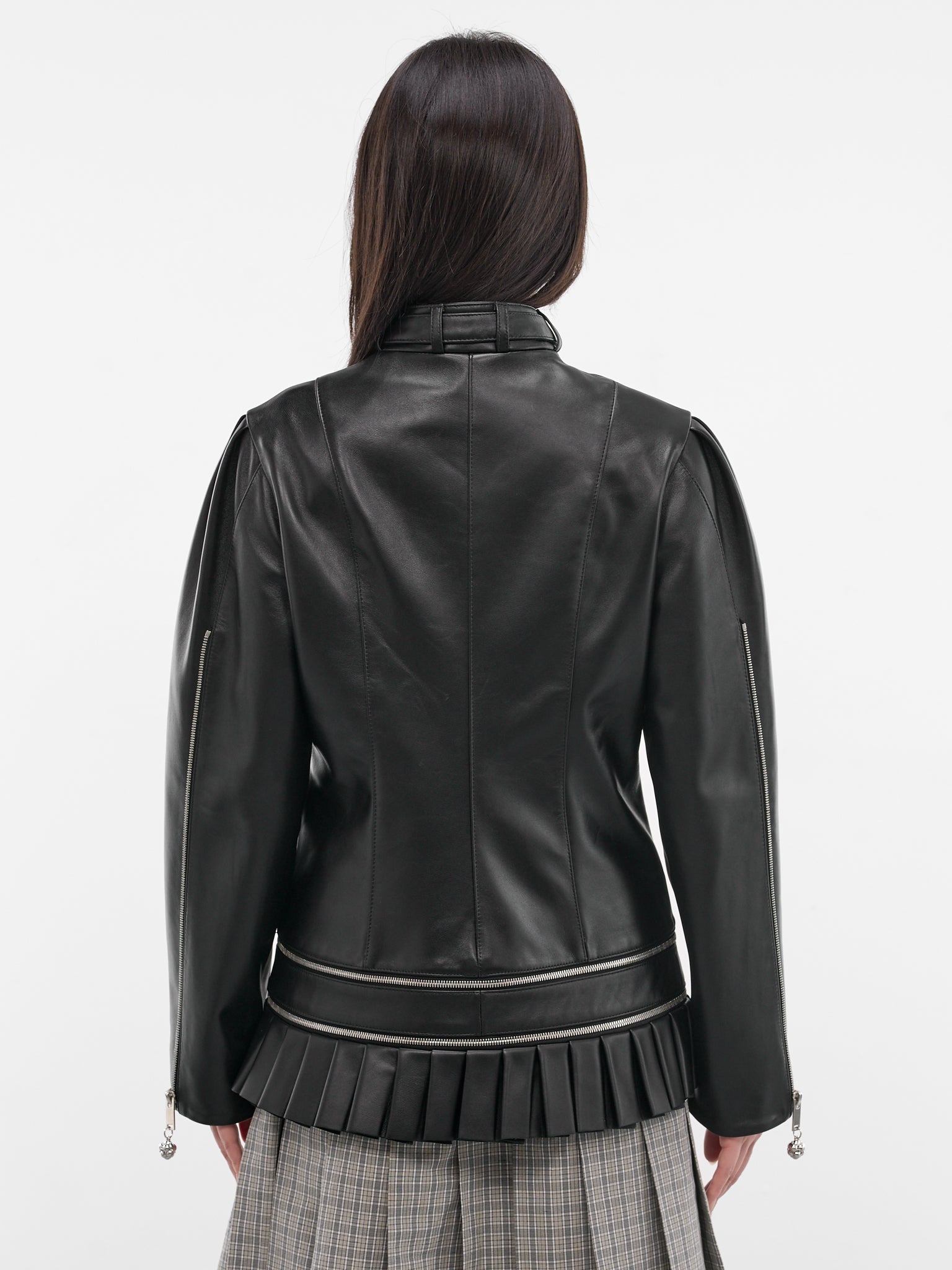 Scorpions Lamb Leather Fitted Jacket (5340-SCORPIONS-BLACK)