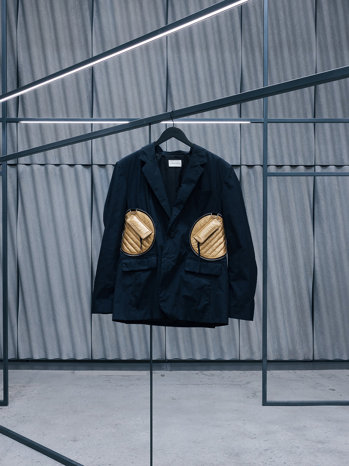 Quilted Jacket (CG-CWOJKT47-BLACK)