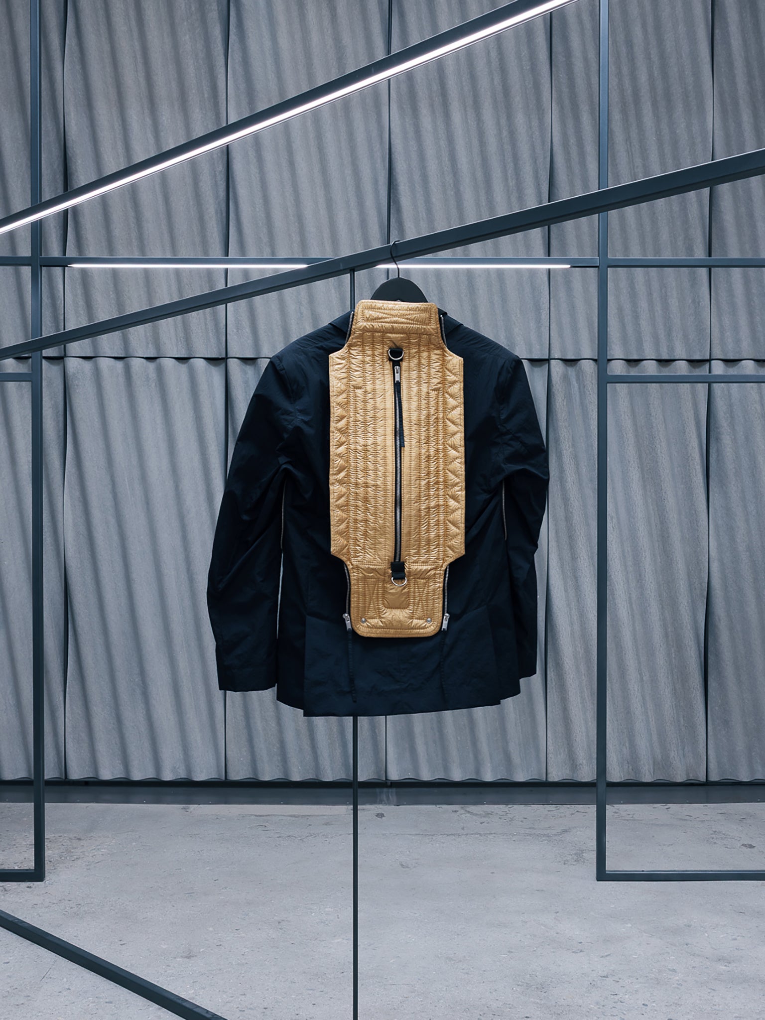 Quilted Jacket (CG-CWOJKT47-BLACK)