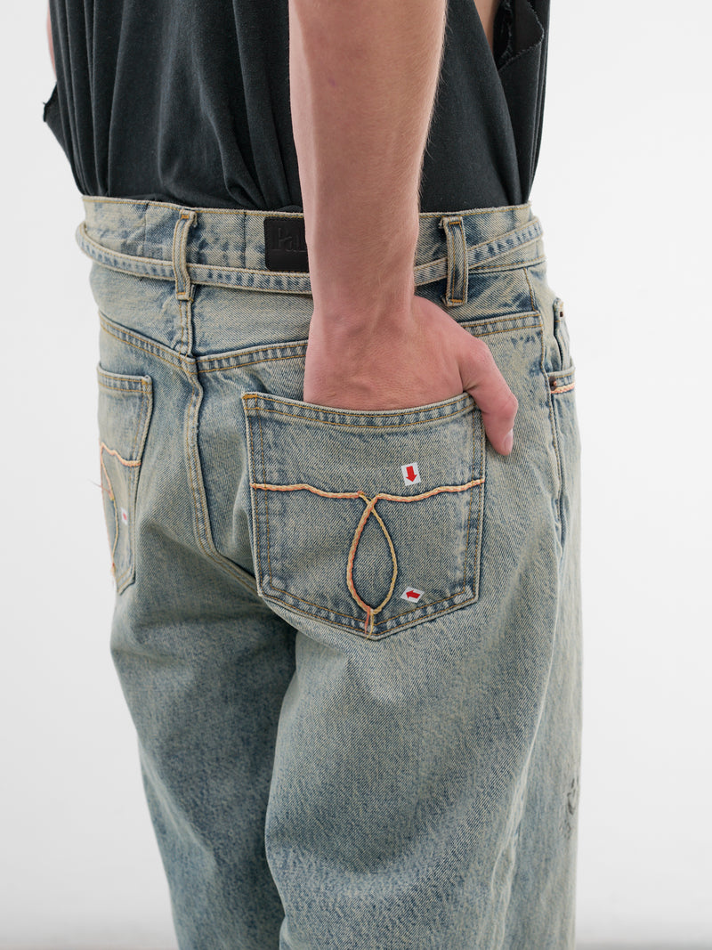 Good Times Denim Short (5U005Q1010LDM-DENIM)