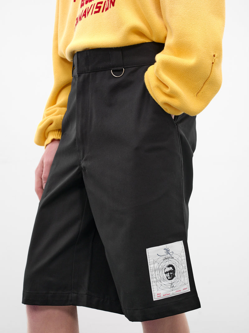 Sudden Sadness Baggy Work Shorts (5U008Q1010BLK-BLACK)