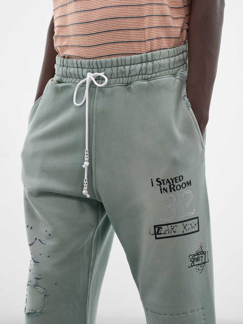 Green Alta Cienega Sweatpants (5U012Q1010-GREEN)