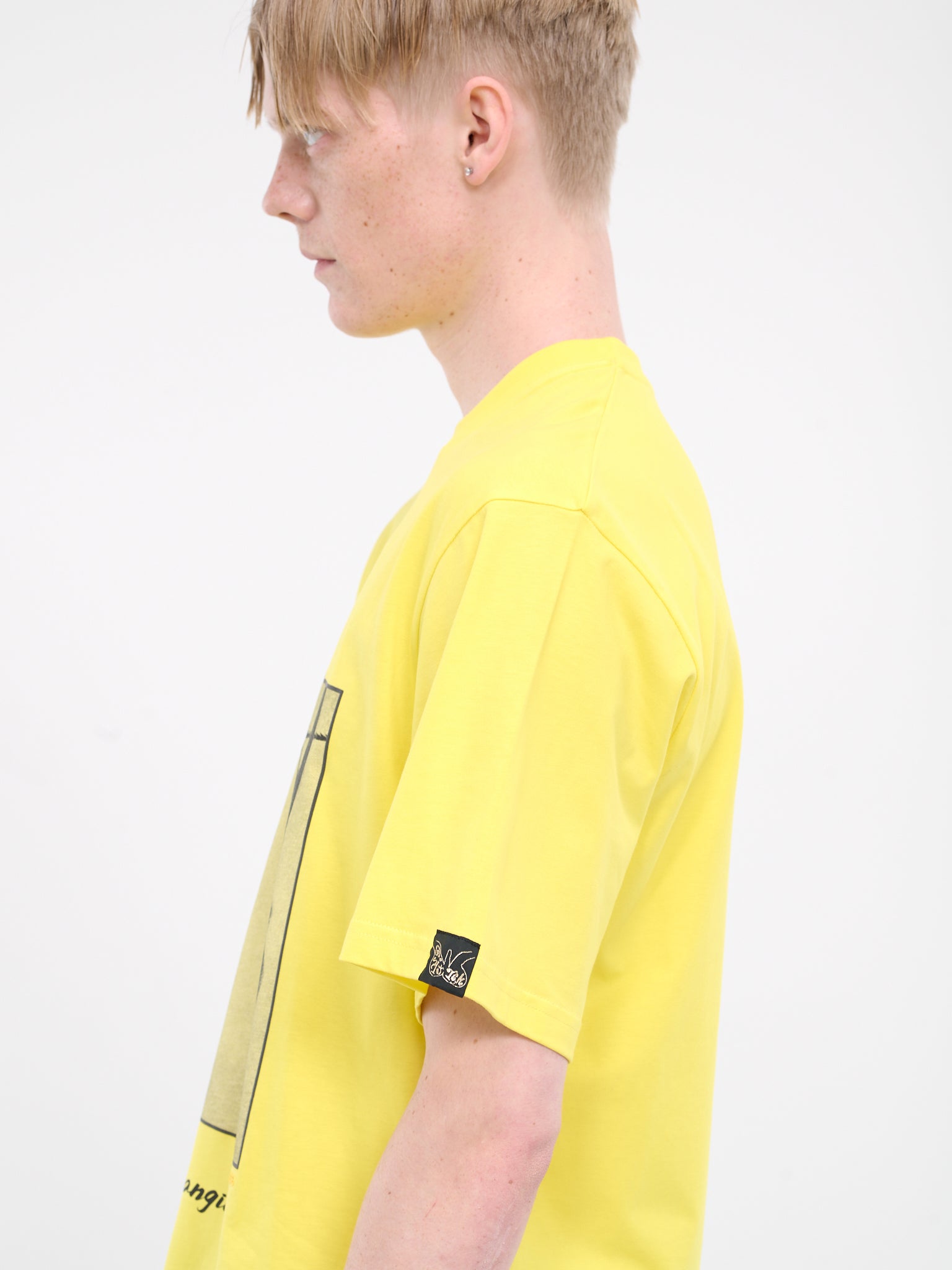 Graphic Tee (603A-ACID-YELLOW-HANGING)
