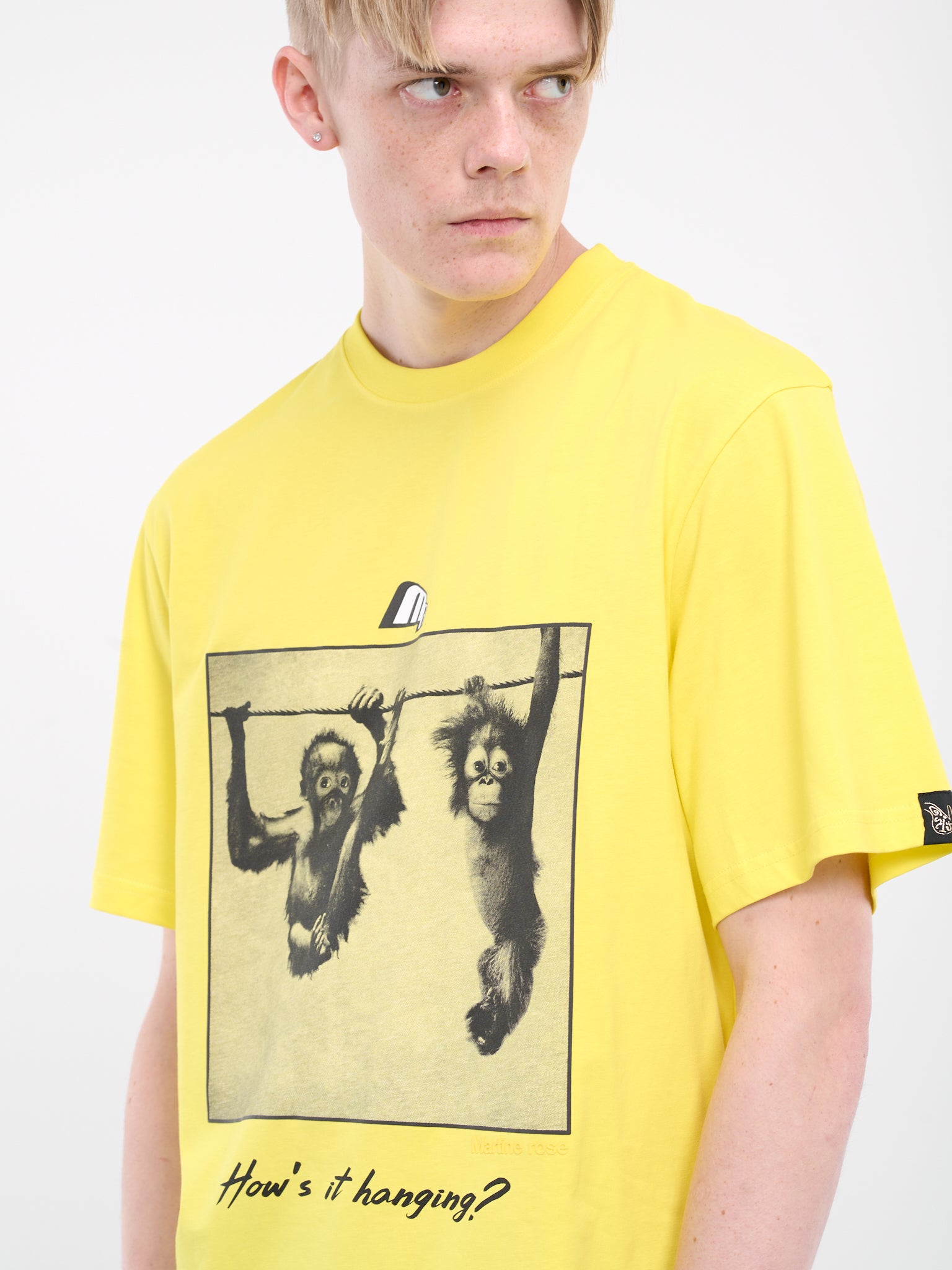 Graphic Tee (603A-ACID-YELLOW-HANGING)