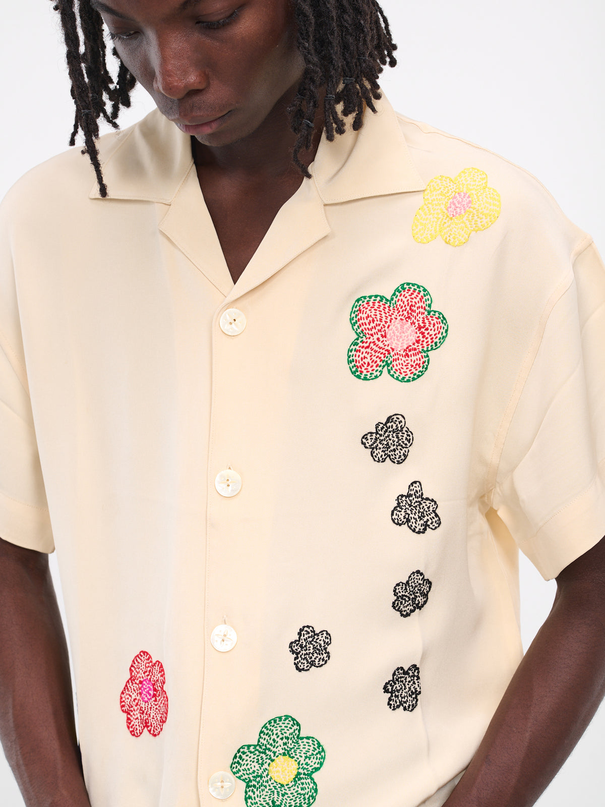 Flower Shirt (607231104-1-OFF-WHITE)