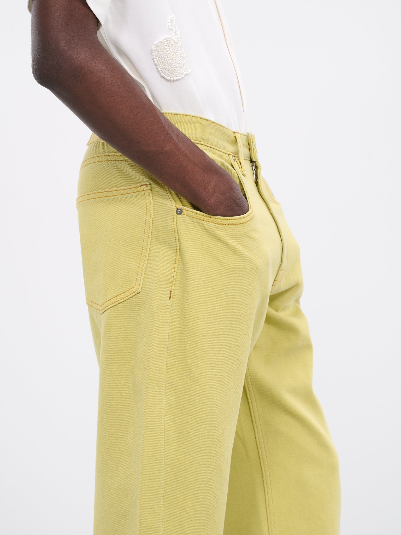 Lime Jeans (607231902-3-YELLOW)