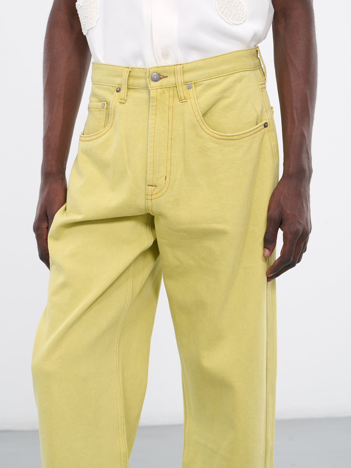 Lime Jeans (607231902-3-YELLOW)