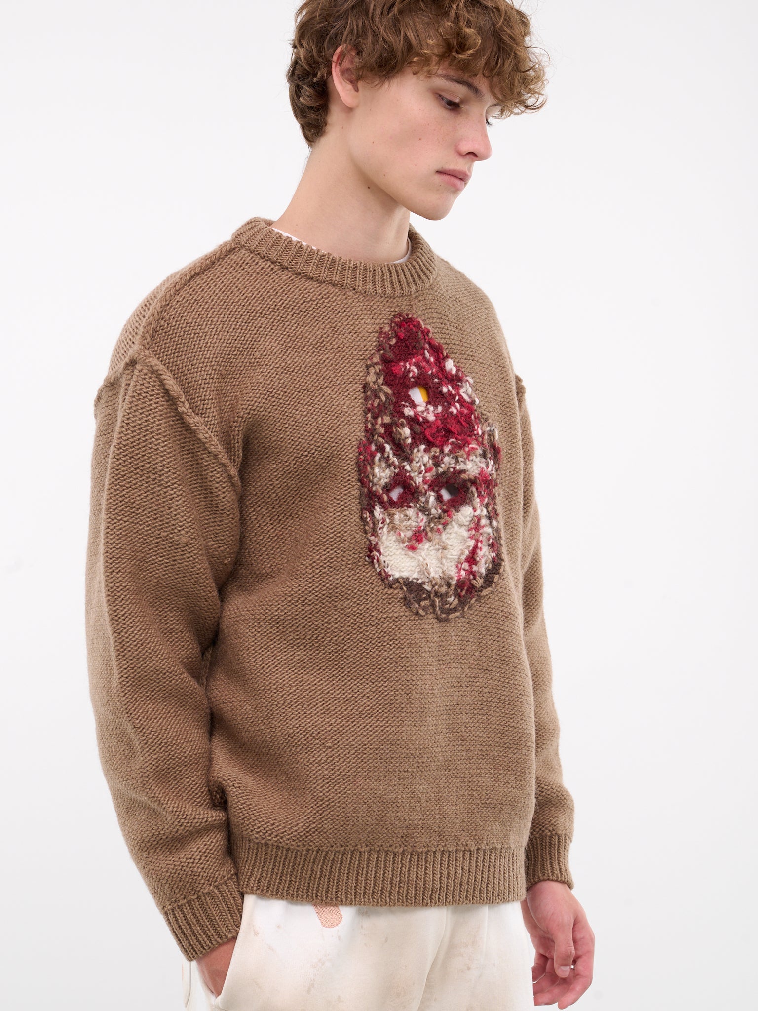 DOUBLET Graphic Embroidered Sweater | H.Lorenzo - detail 1
