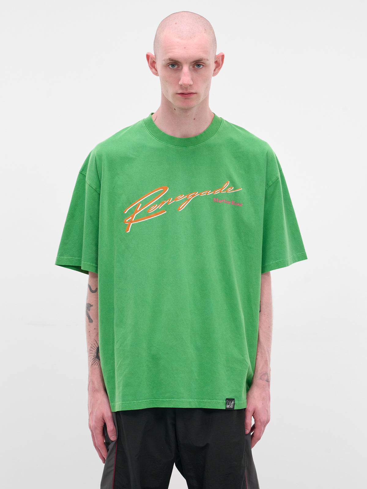 Green Graphic Oversized Tee (621JE01400H-GREEN)
