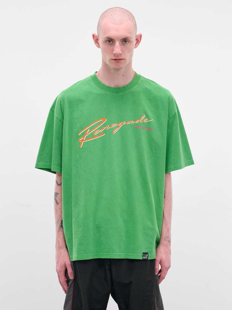 Green Graphic Oversized Tee (621JE01400H-GREEN)