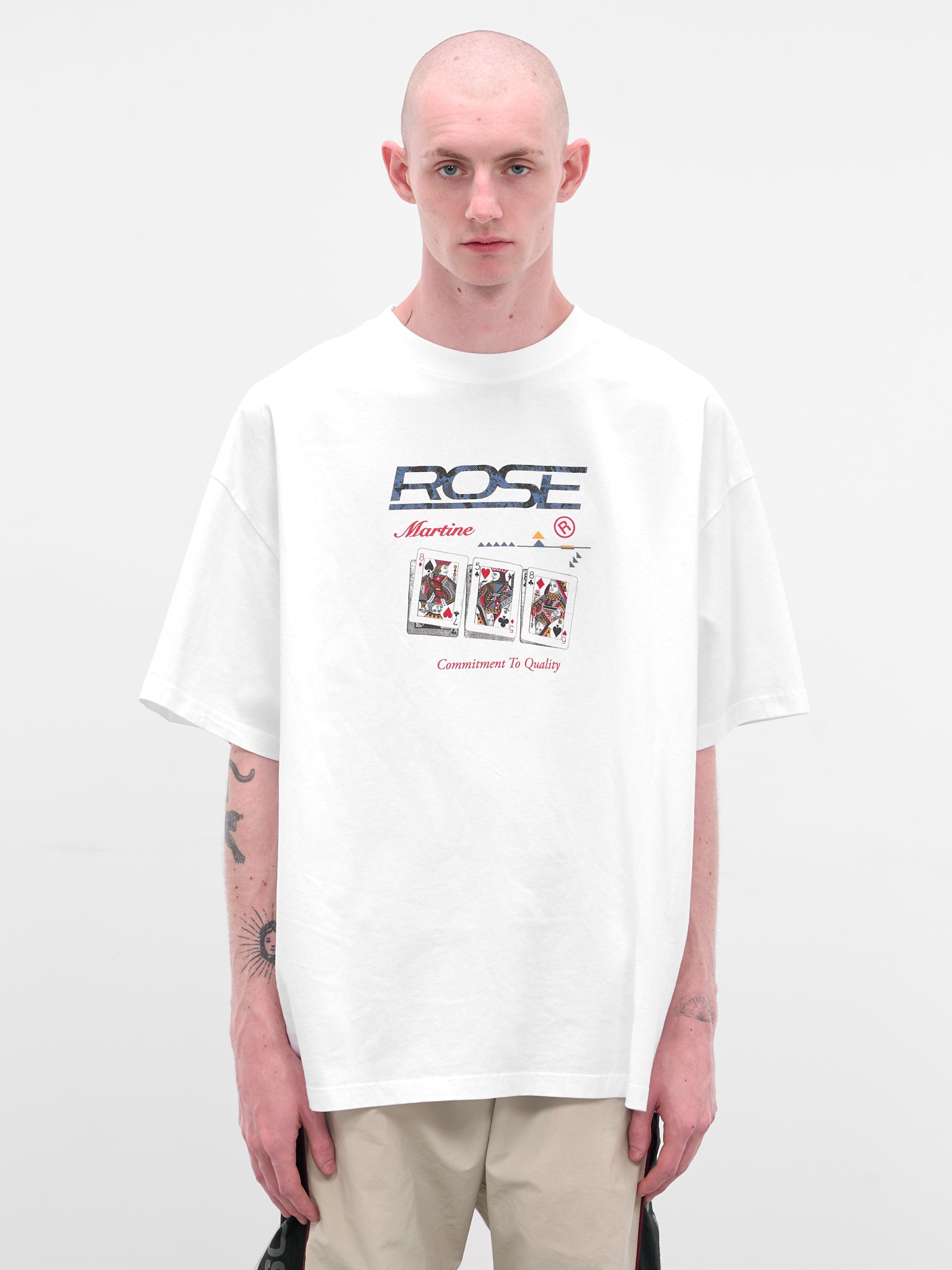 White Oversized Logo Tee (621JE06000F-WHITE)
