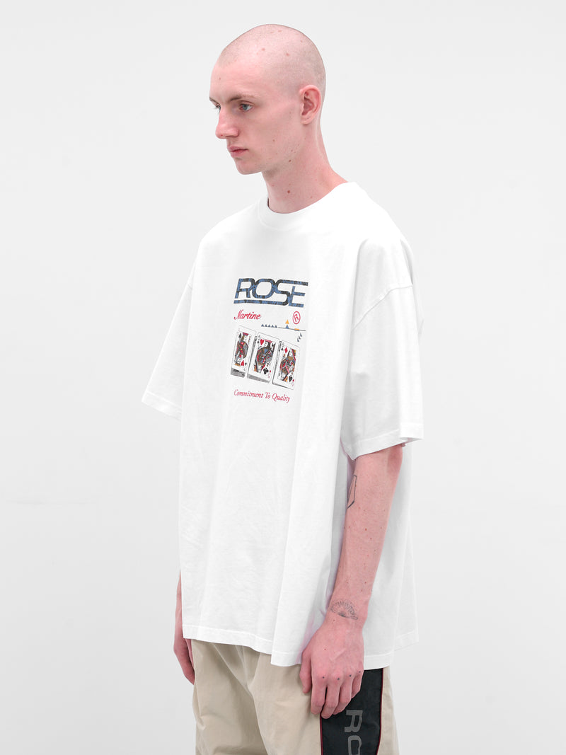 White Oversized Logo Tee (621JE06000F-WHITE)