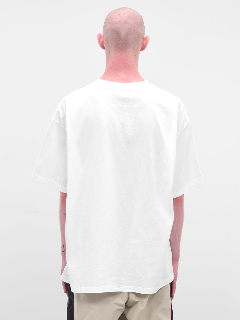 White Oversized Logo Tee (621JE06000F-WHITE)