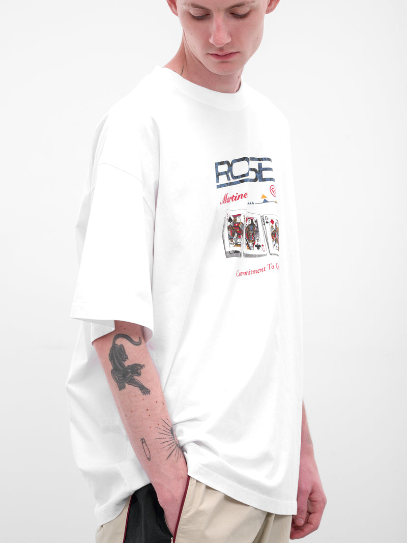 White Oversized Logo Tee (621JE06000F-WHITE)
