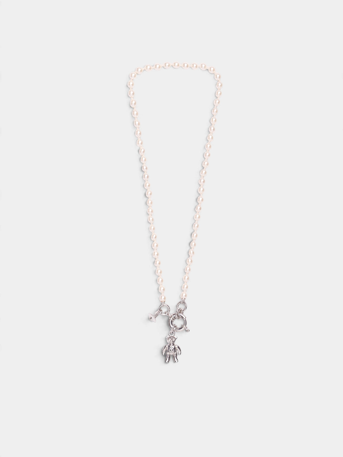 Pearl & Orb Necklace (6301015K-02P800-PLATINUM-PEARL)