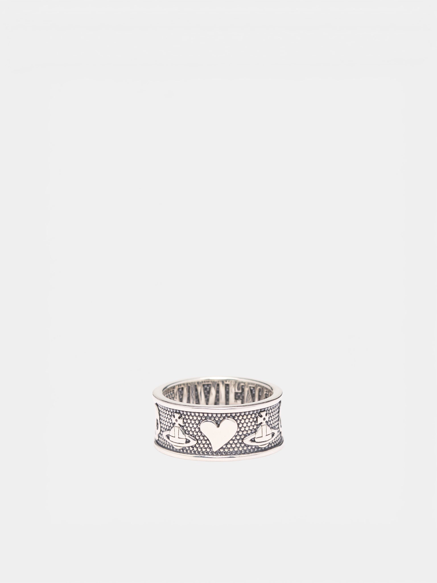 Silver Orb Kingston Ring (64040080-01Q001-SM-OXIDISED-SI)