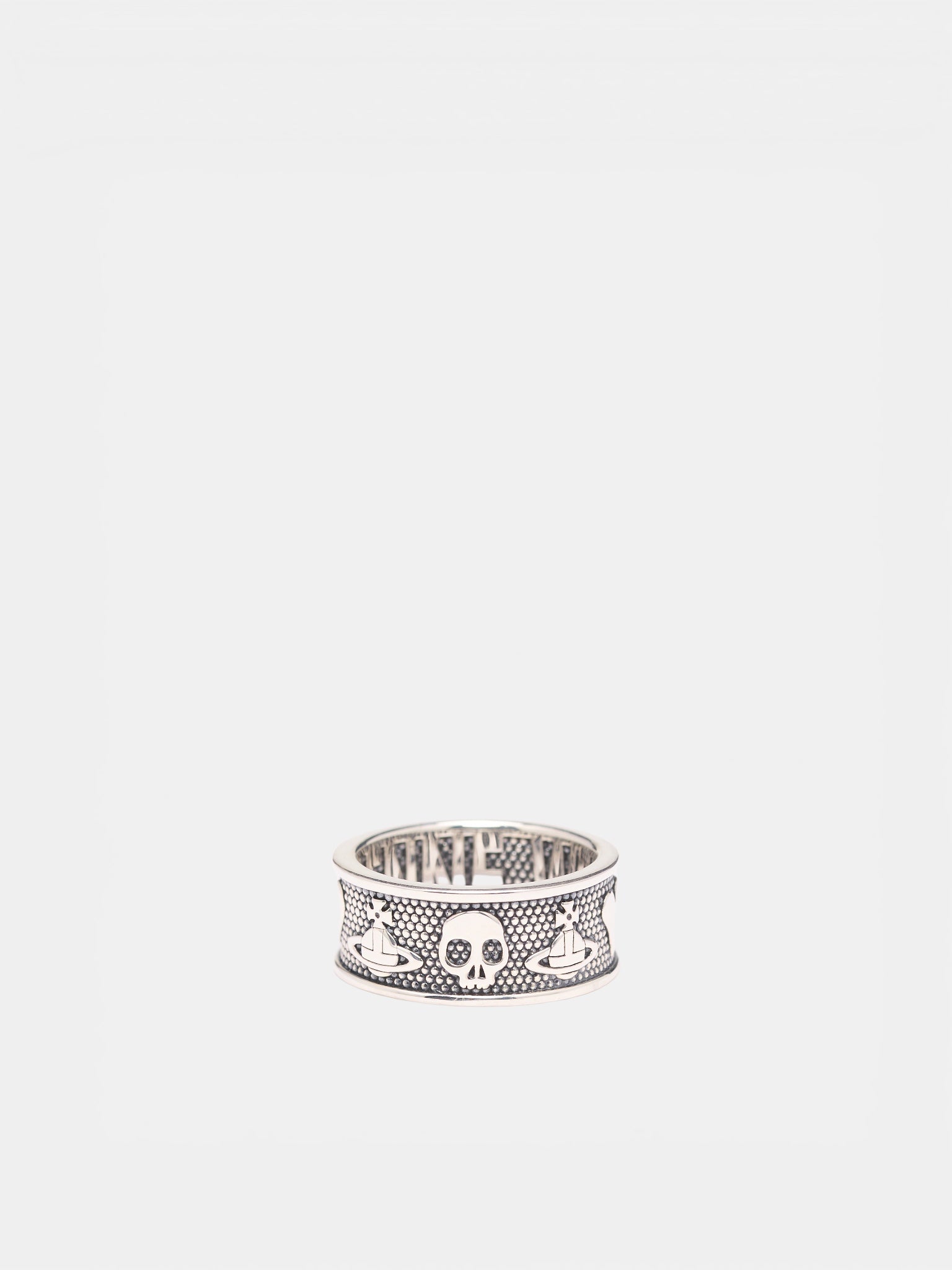 Silver Orb Kingston Ring (64040080-01Q001-SM-OXIDISED-SI)