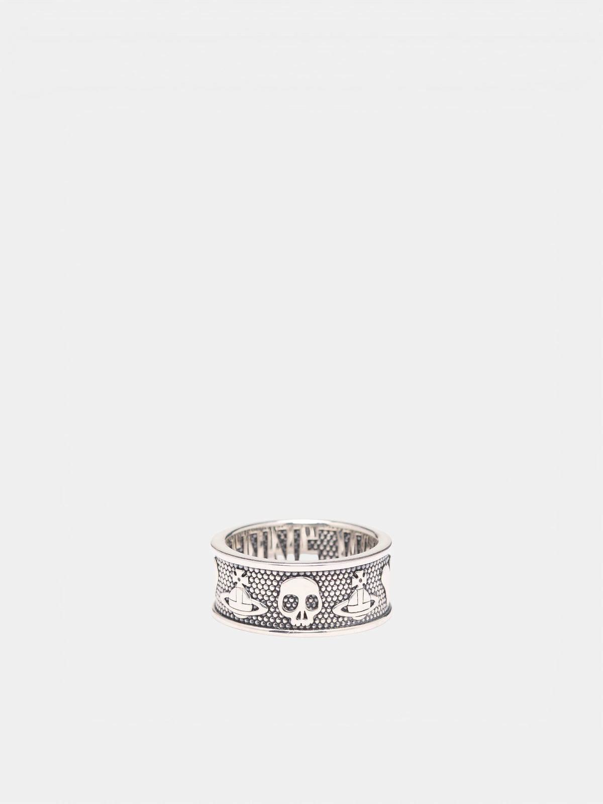 Silver Orb Kingston Ring (64040080-01Q001-SM-OXIDISED-SI)