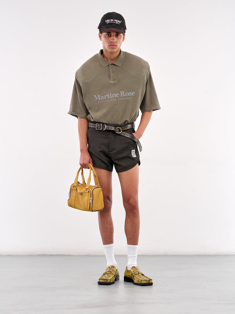 Tailored Gym Shorts (323WT10414-GREEN)