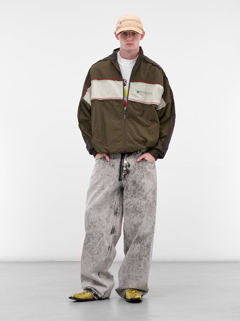 White Oversized Graphic Long Sleeve (658JE06000J-WHITE)