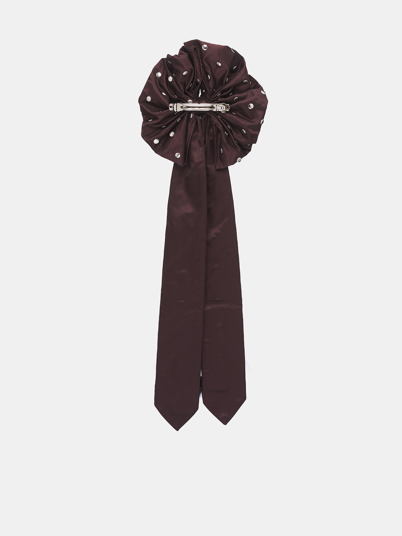 Belle Rosette Hair Clip (6609-BELLE-BROWN)