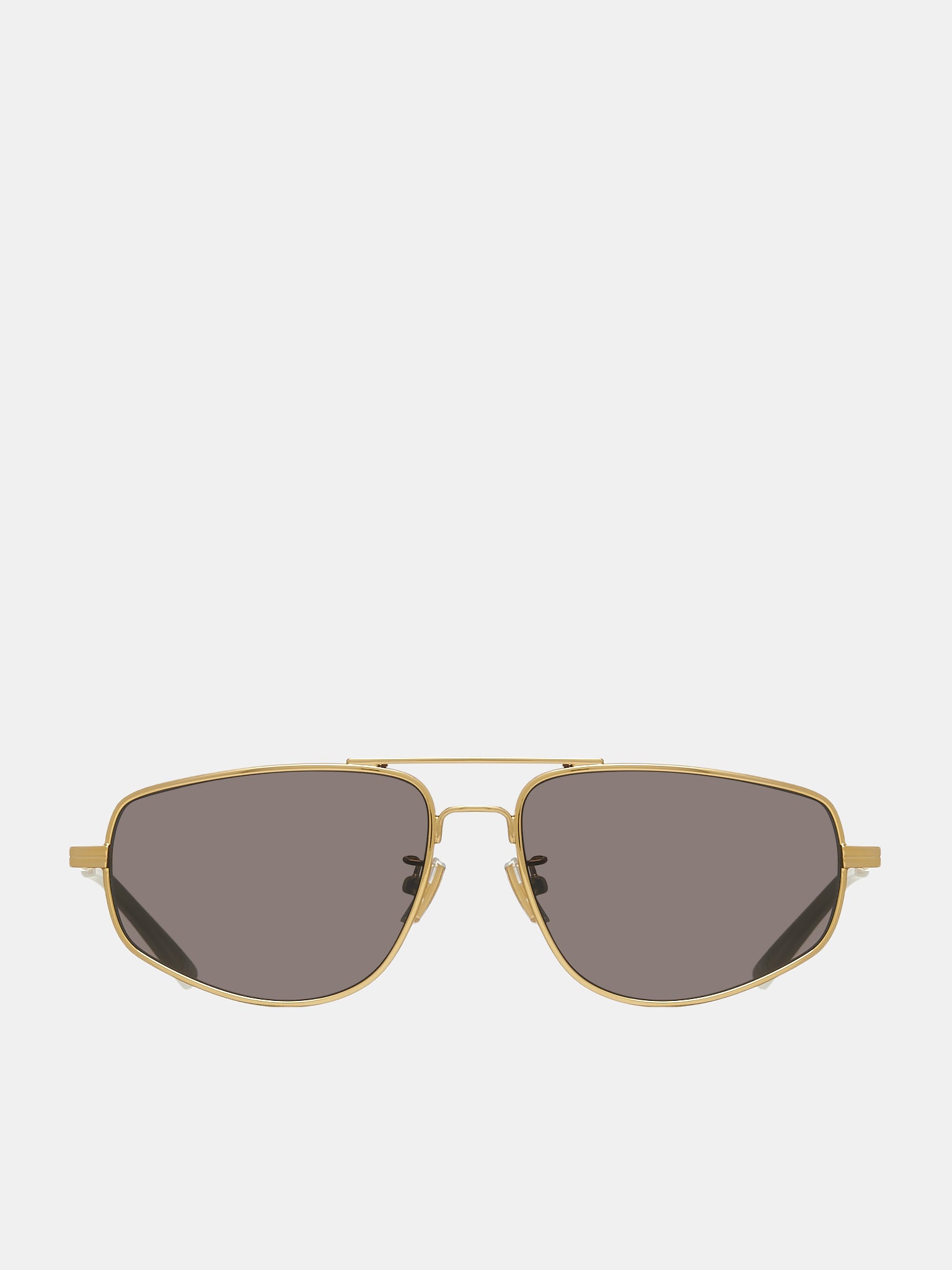 BOTTEGA VENETA Bond Aviator Sunglasses | H. Lorenzo - front