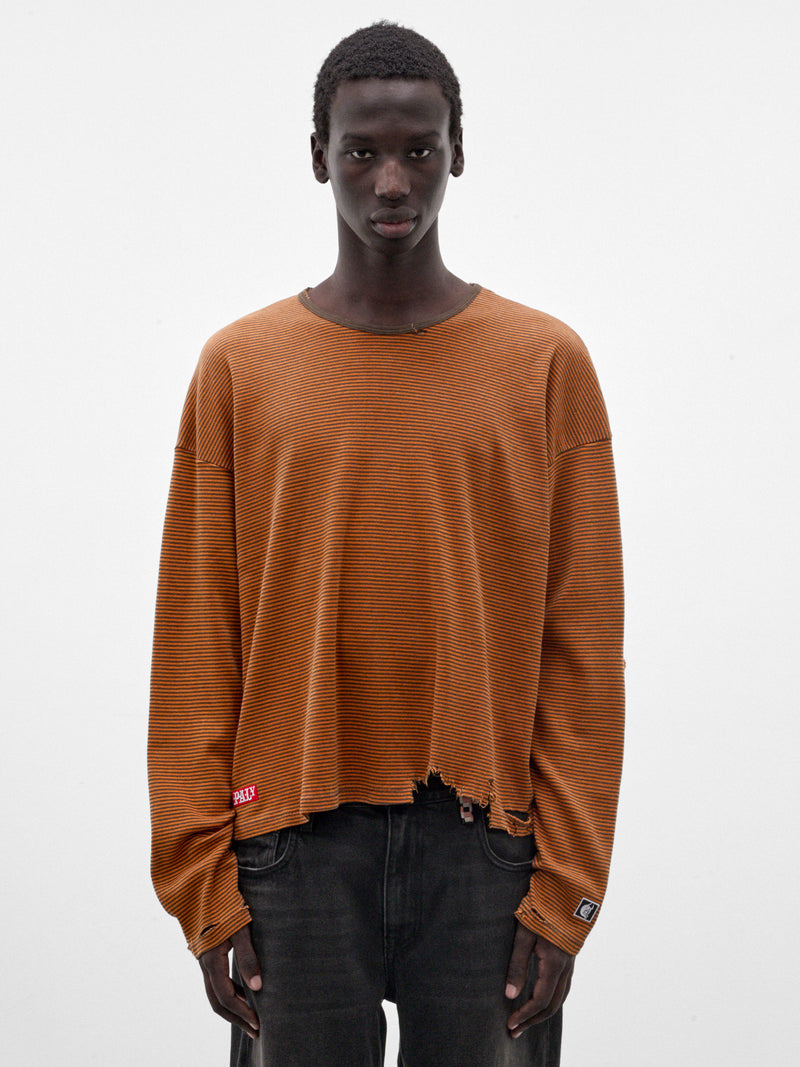 Orange Consequence Oversized Long Sleeve (6M002Q3018ORG-ORANGE)