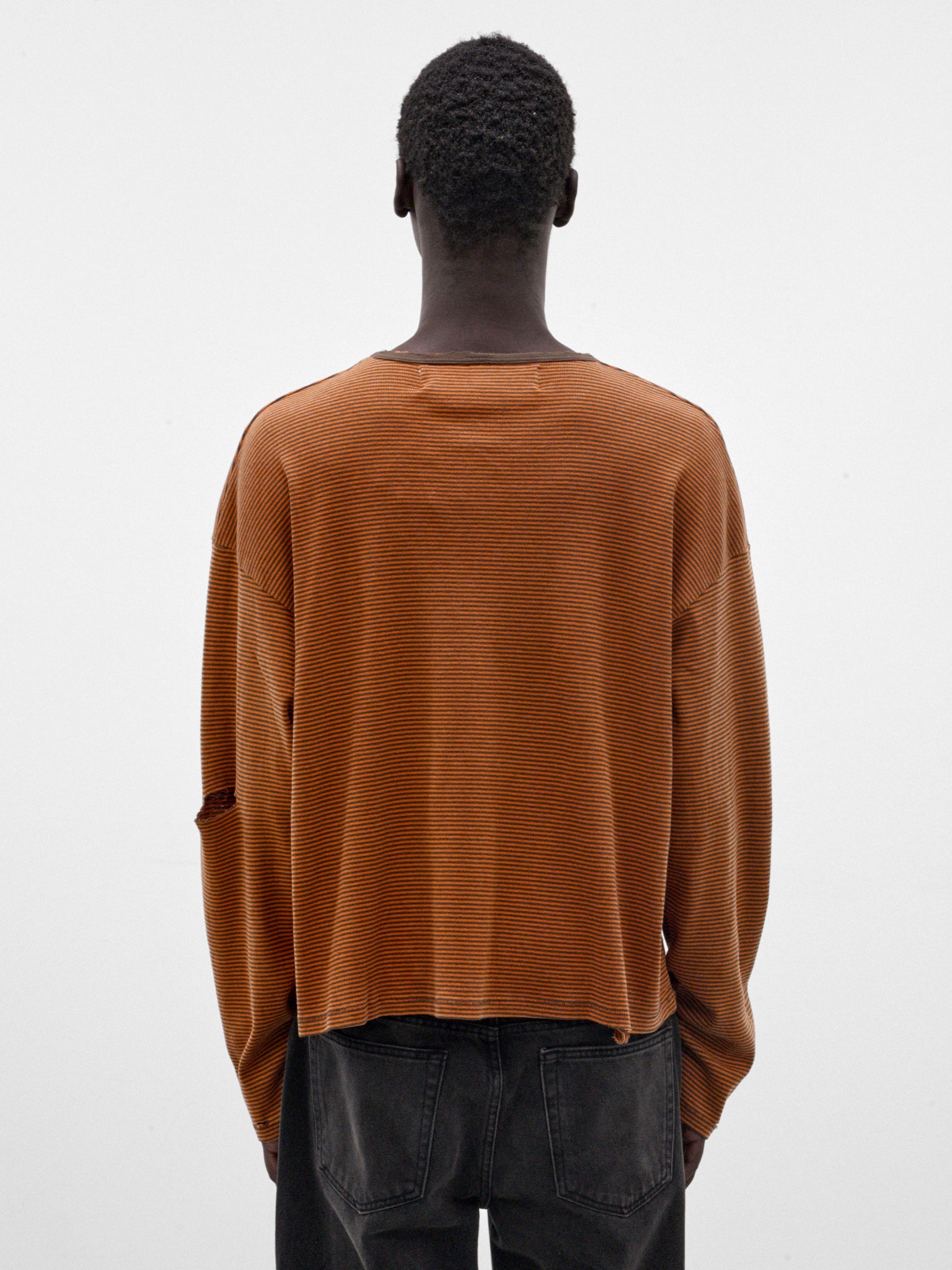 Orange Consequence Oversized Long Sleeve (6M002Q3018ORG-ORANGE)