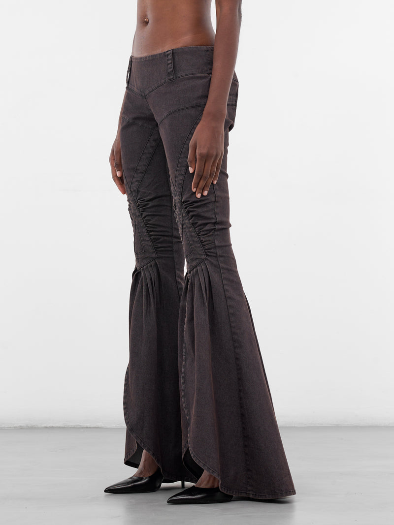 Miss Sixty x KNWLS Flared Jeans (6M1PJ93500-RETRO-BLACK)