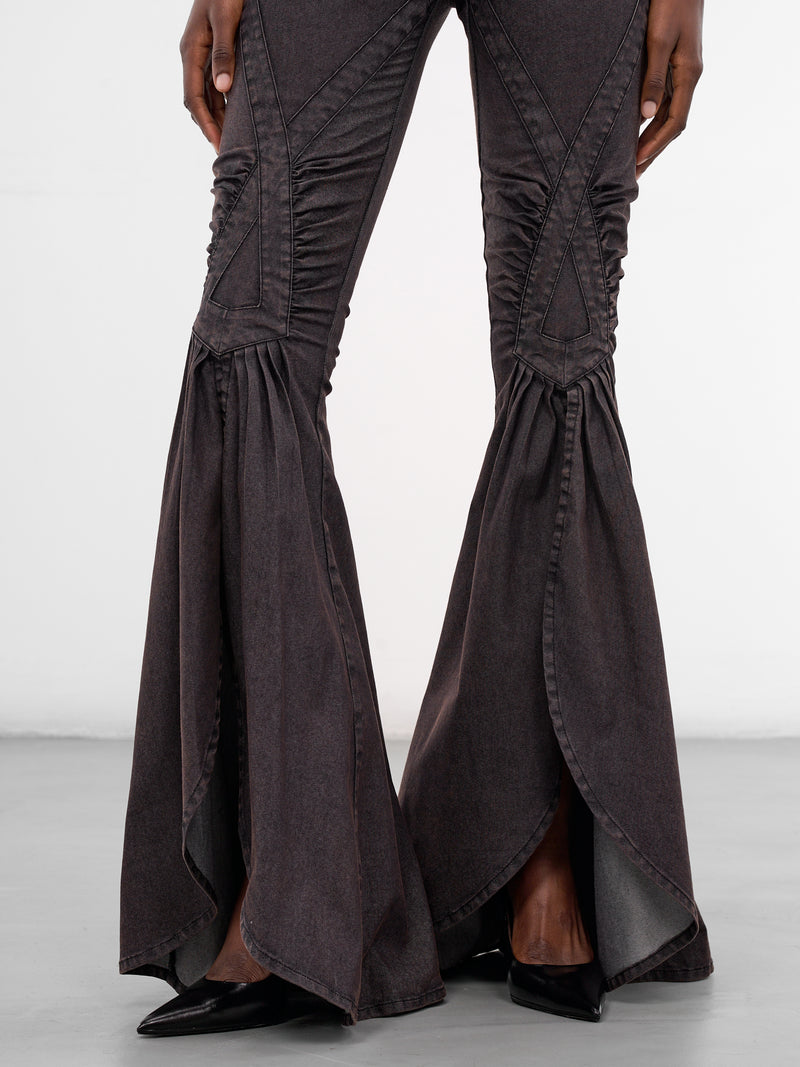 Miss Sixty x KNWLS Flared Jeans (6M1PJ93500-RETRO-BLACK)