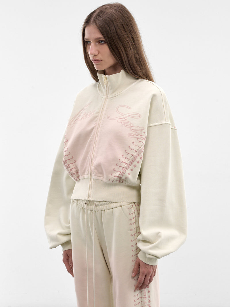 Ivory Trompe L'oeil Lacing Jacket (6M1TJ42000-IVORY)