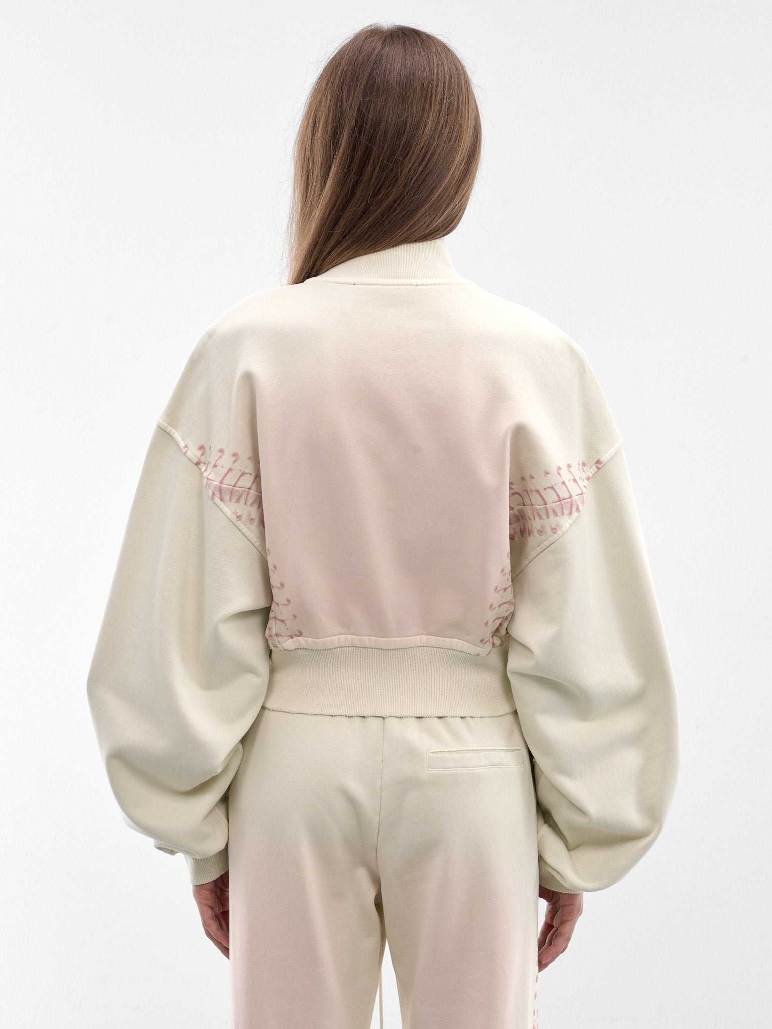 Ivory Trompe L'oeil Lacing Jacket (6M1TJ42000-IVORY)