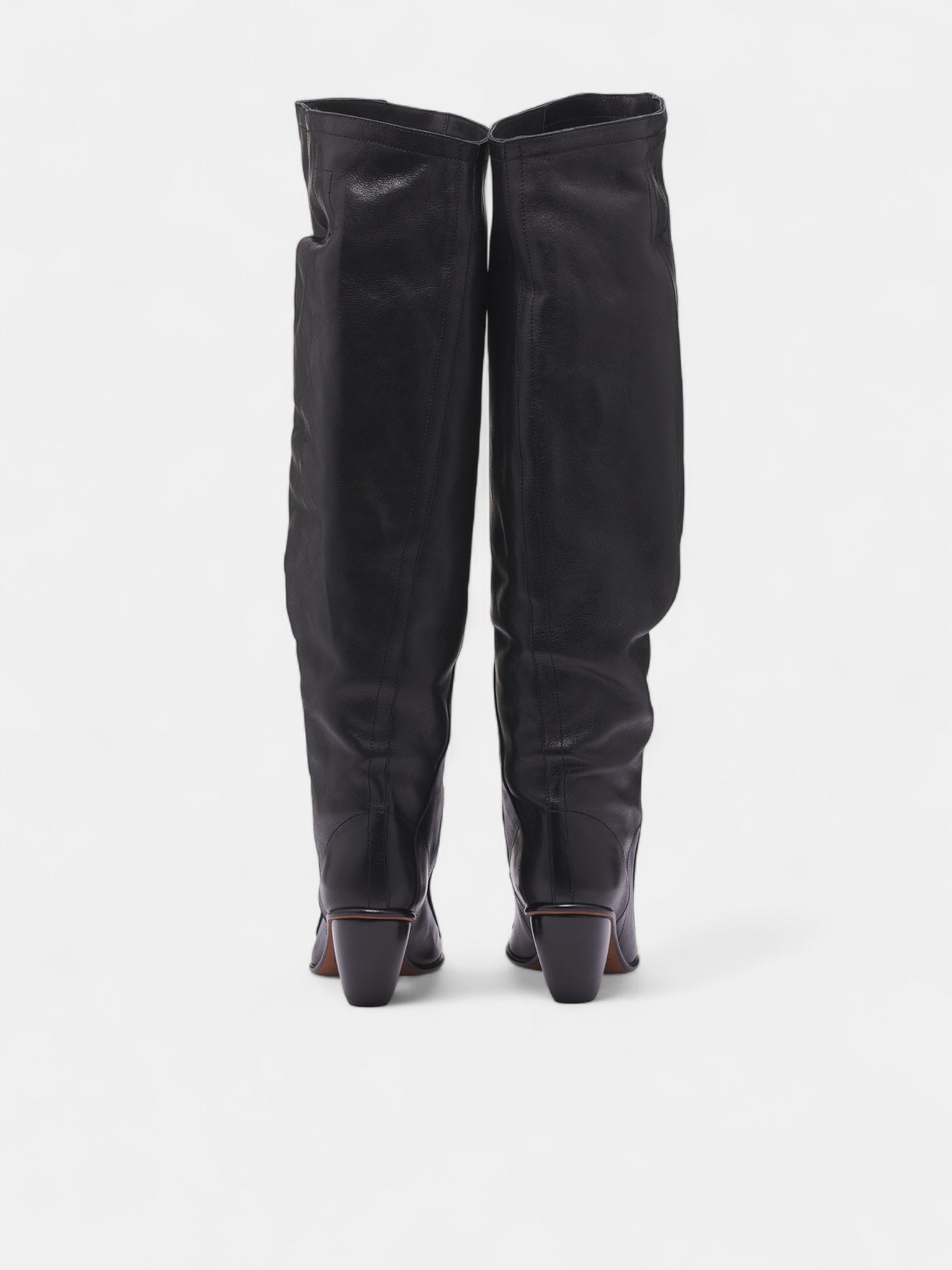 Black Leather River Boot (71020041W-L00CJ-N401-BLACK)