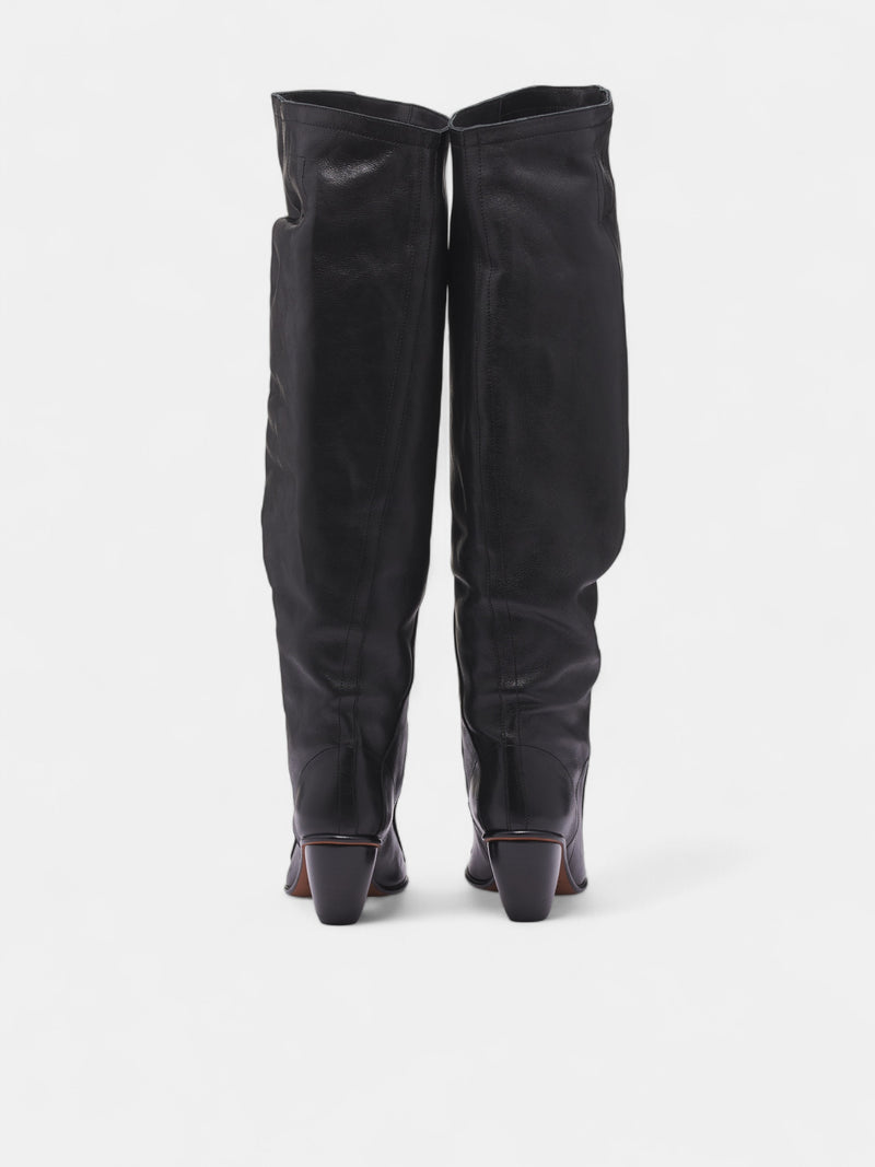 Black Leather River Boot (71020041W-L00CJ-N401-BLACK)