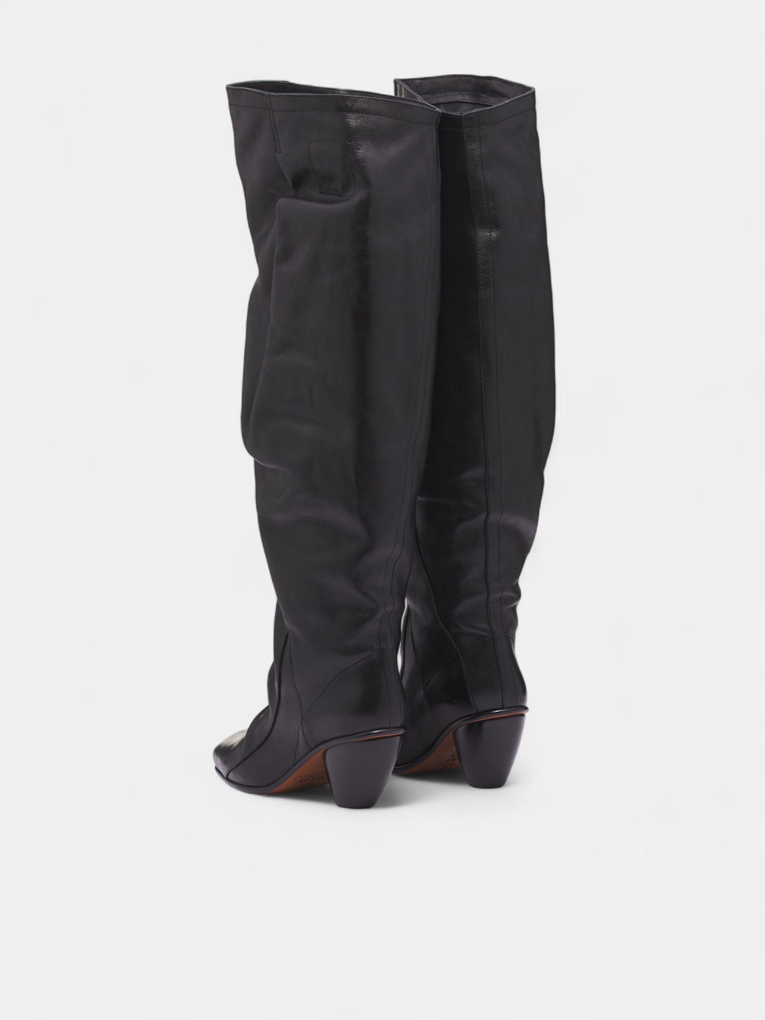 Black Leather River Boot (71020041W-L00CJ-N401-BLACK)