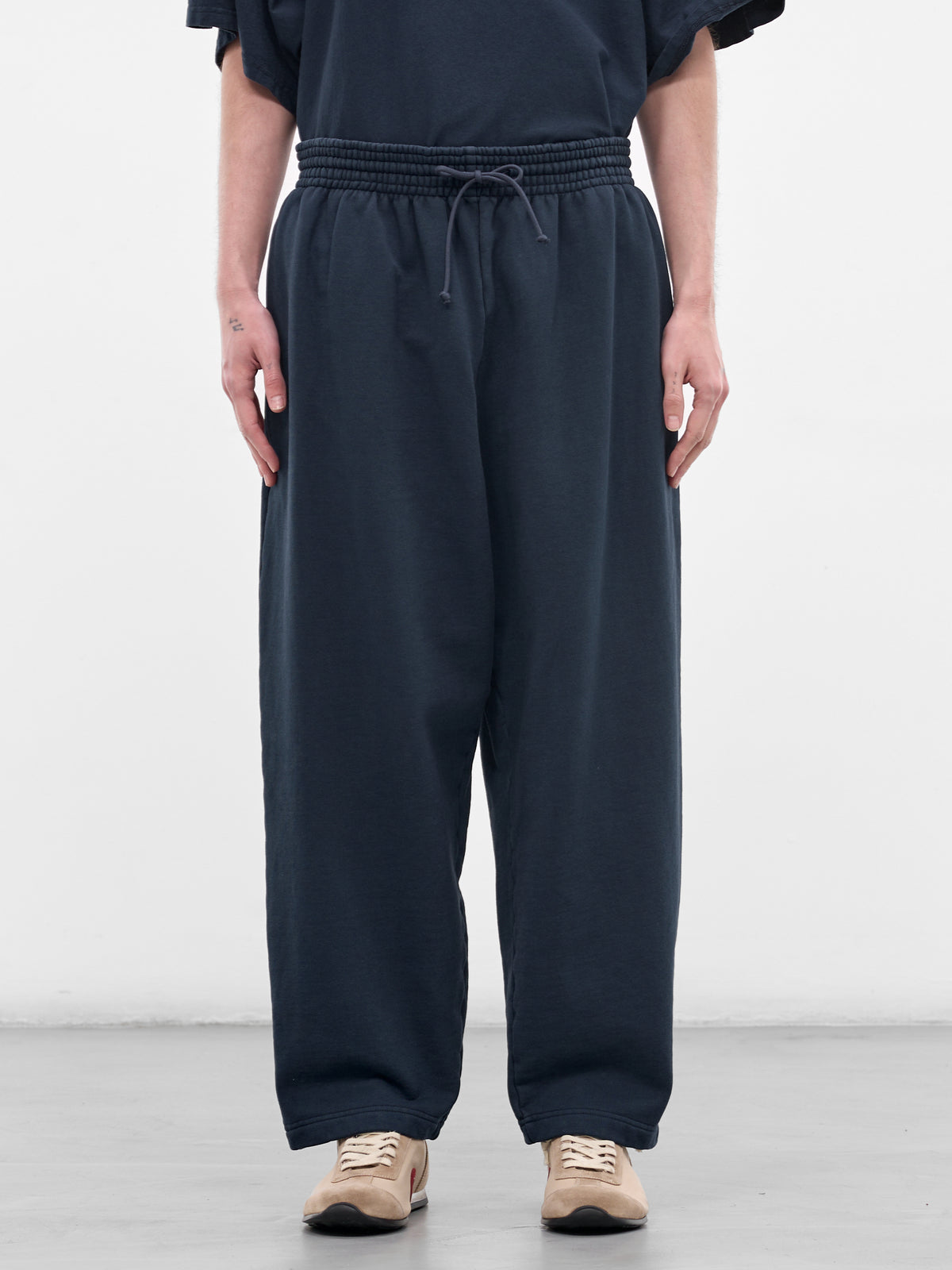 Navy Cotton Baggy Sweatpants (72031T-HC295-410-NAVY)
