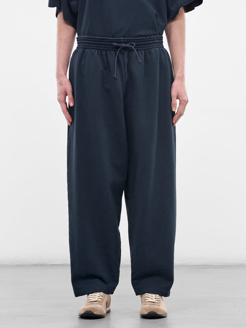 Navy Cotton Baggy Sweatpants (72031T-HC295-410-NAVY)
