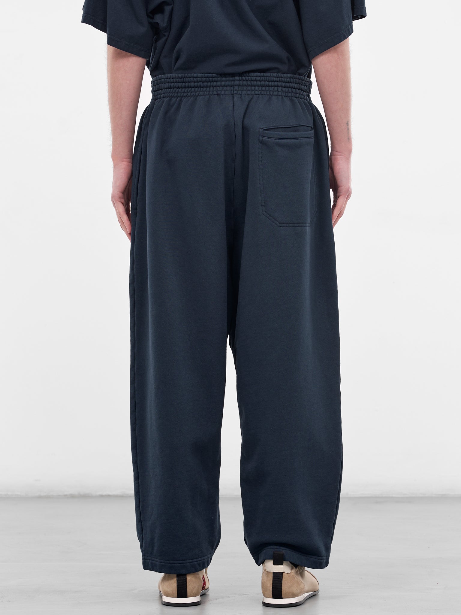 Navy Cotton Baggy Sweatpants (72031T-HC295-410-NAVY)