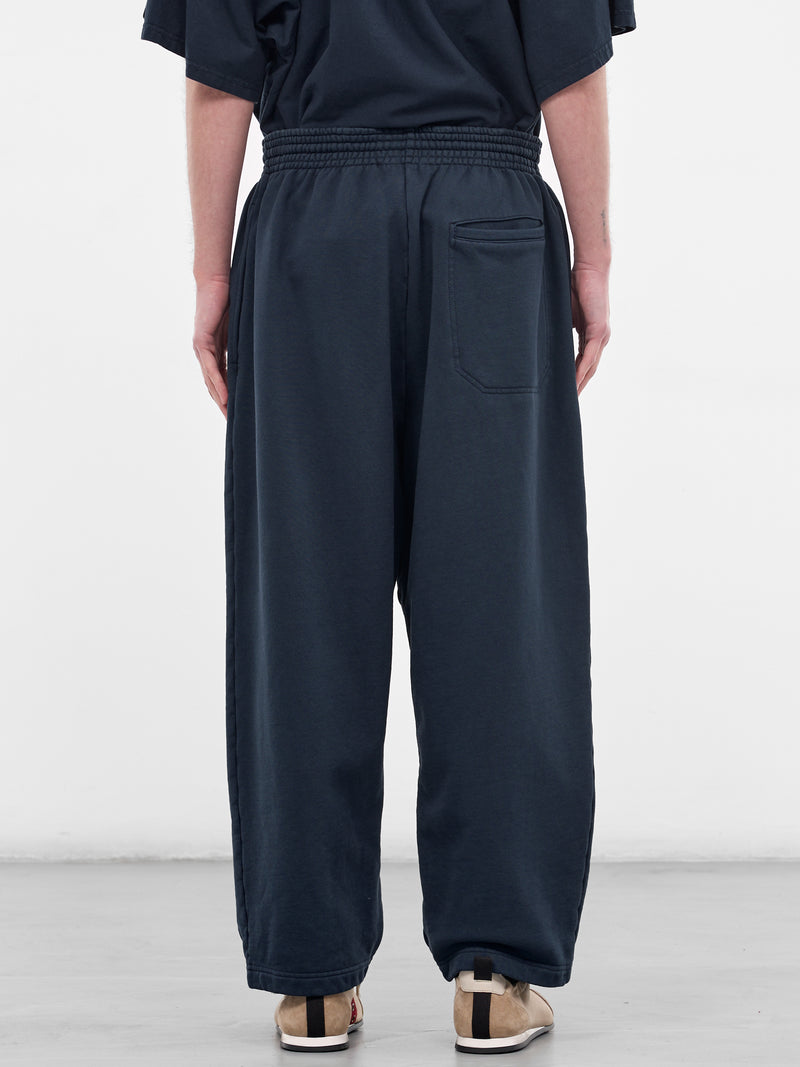 Navy Cotton Baggy Sweatpants (72031T-HC295-410-NAVY)