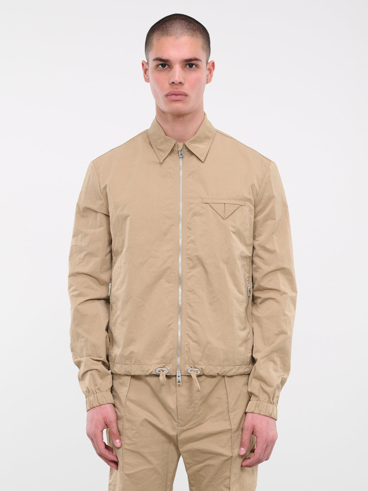 Tech Nylon Jacket (728167VF4K0-9640-SESAME)