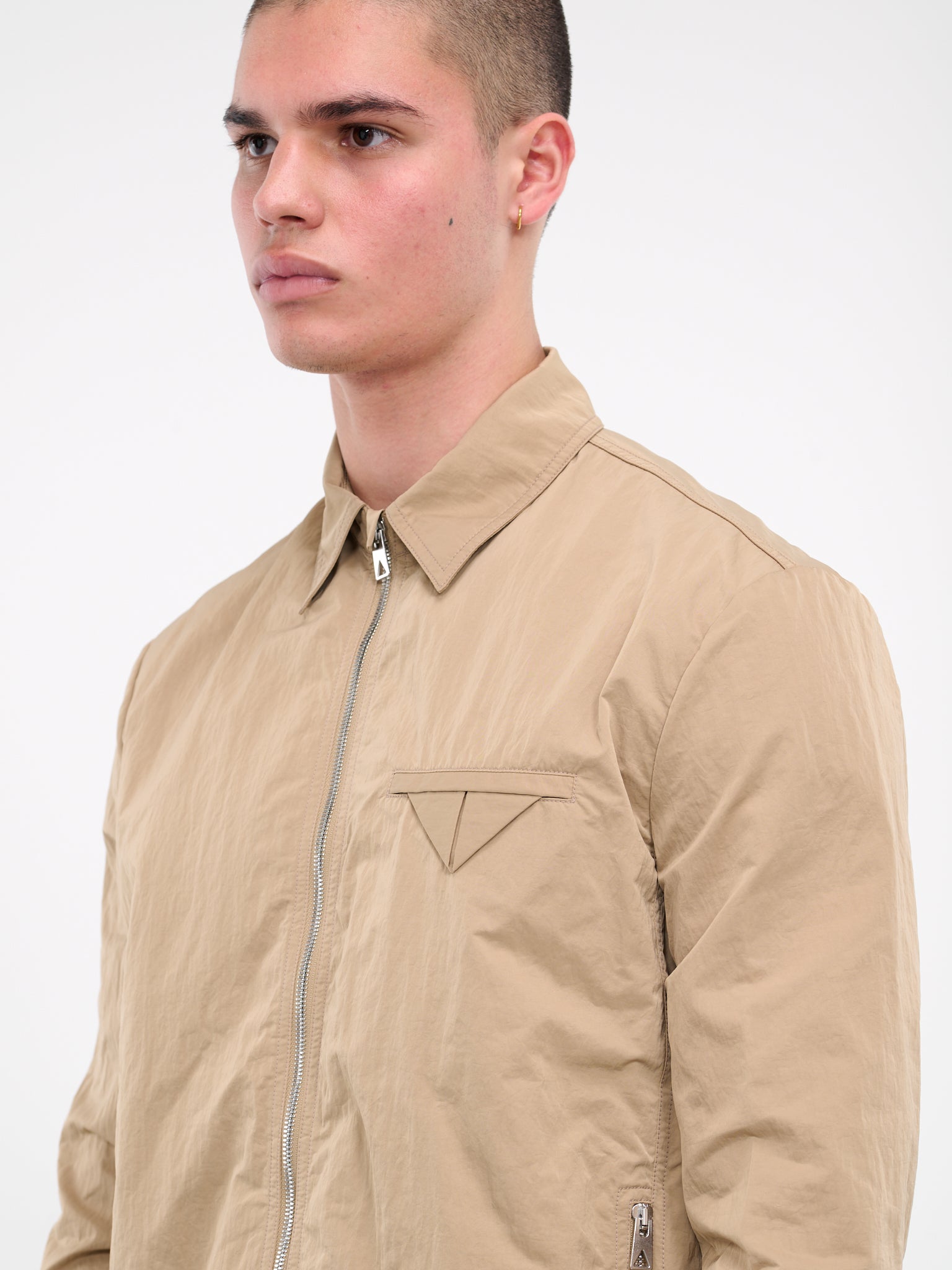 Tech Nylon Jacket (728167VF4K0-9640-SESAME)