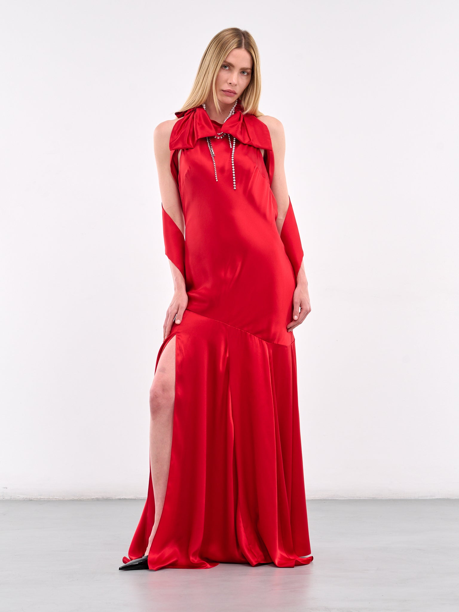 SIMONE ROCHA Halter Dress | H.Lorenzo - styled