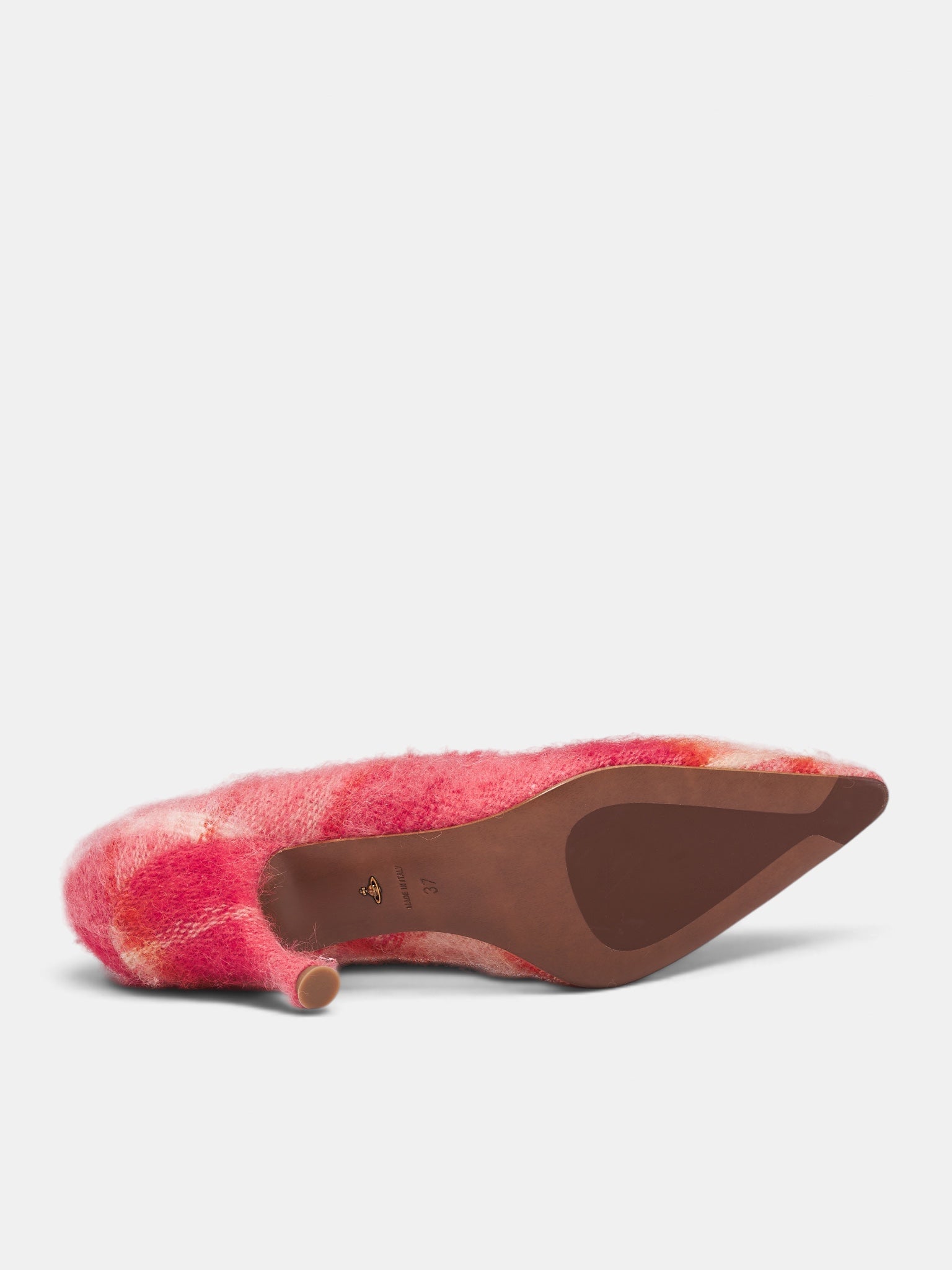 Sophia Pin Pink Tartan Pumps (7401002MW-W00ZN-FRASER-PINK)