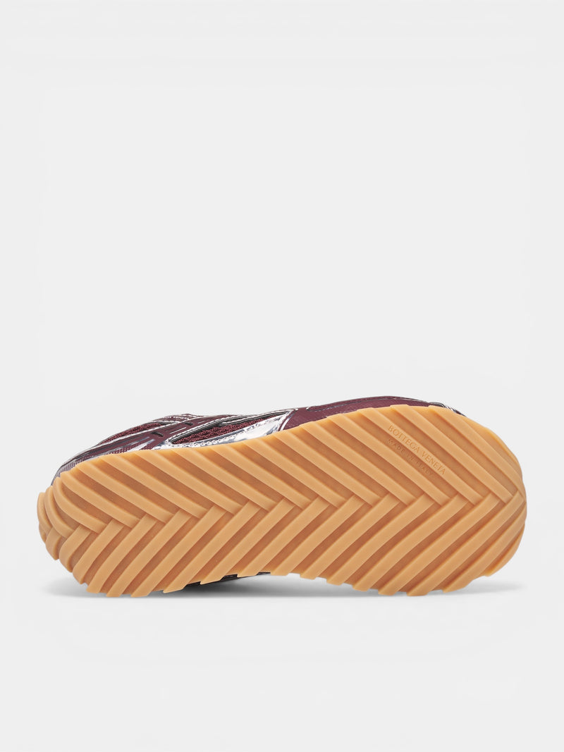 Mesh Orbit Runner Sneakers (755915V2X40250-BAROLO-SILVER)