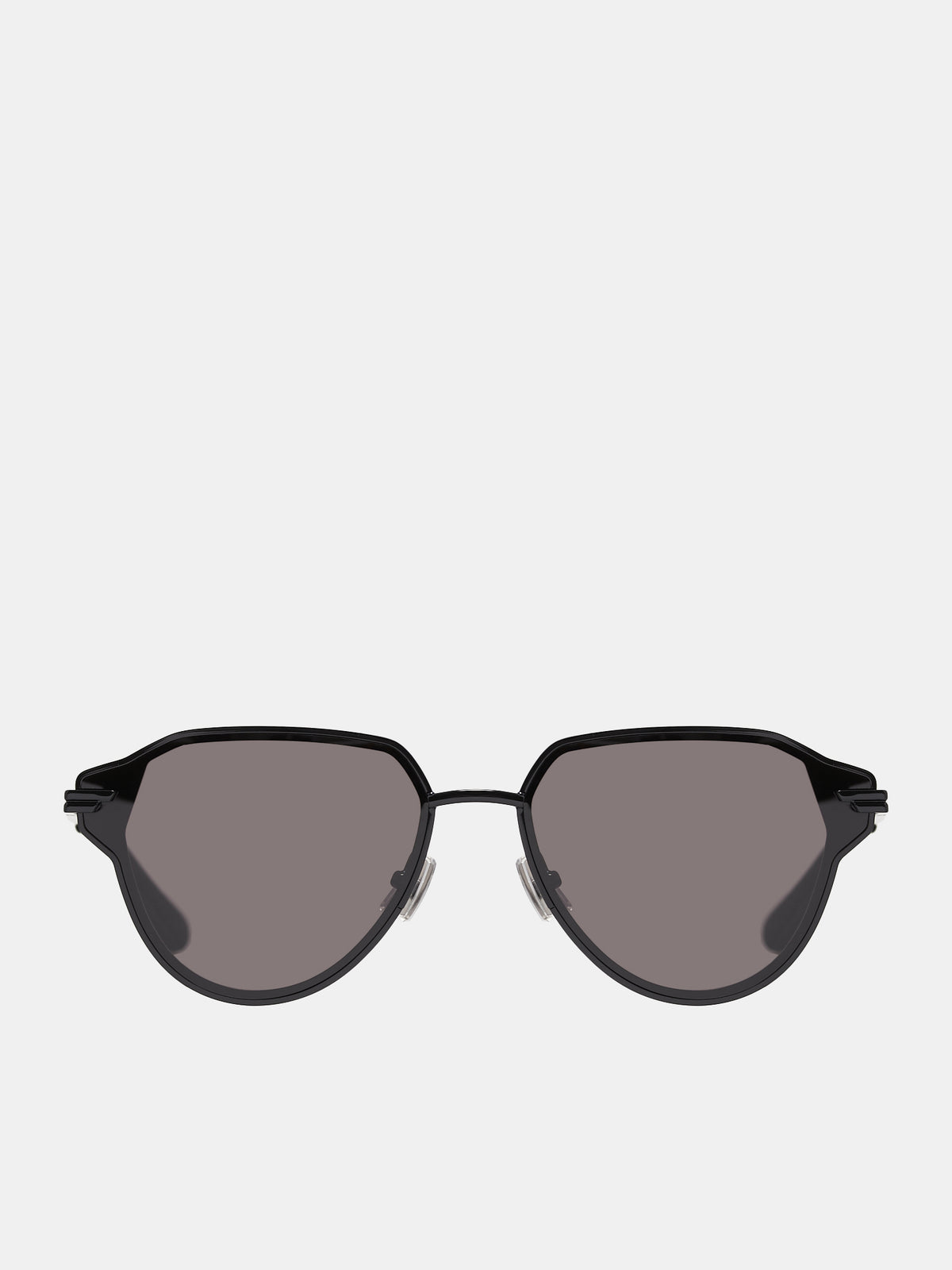 Glaze Aviator Sunglasses (756328V4450-1049-BLACK-GREY)