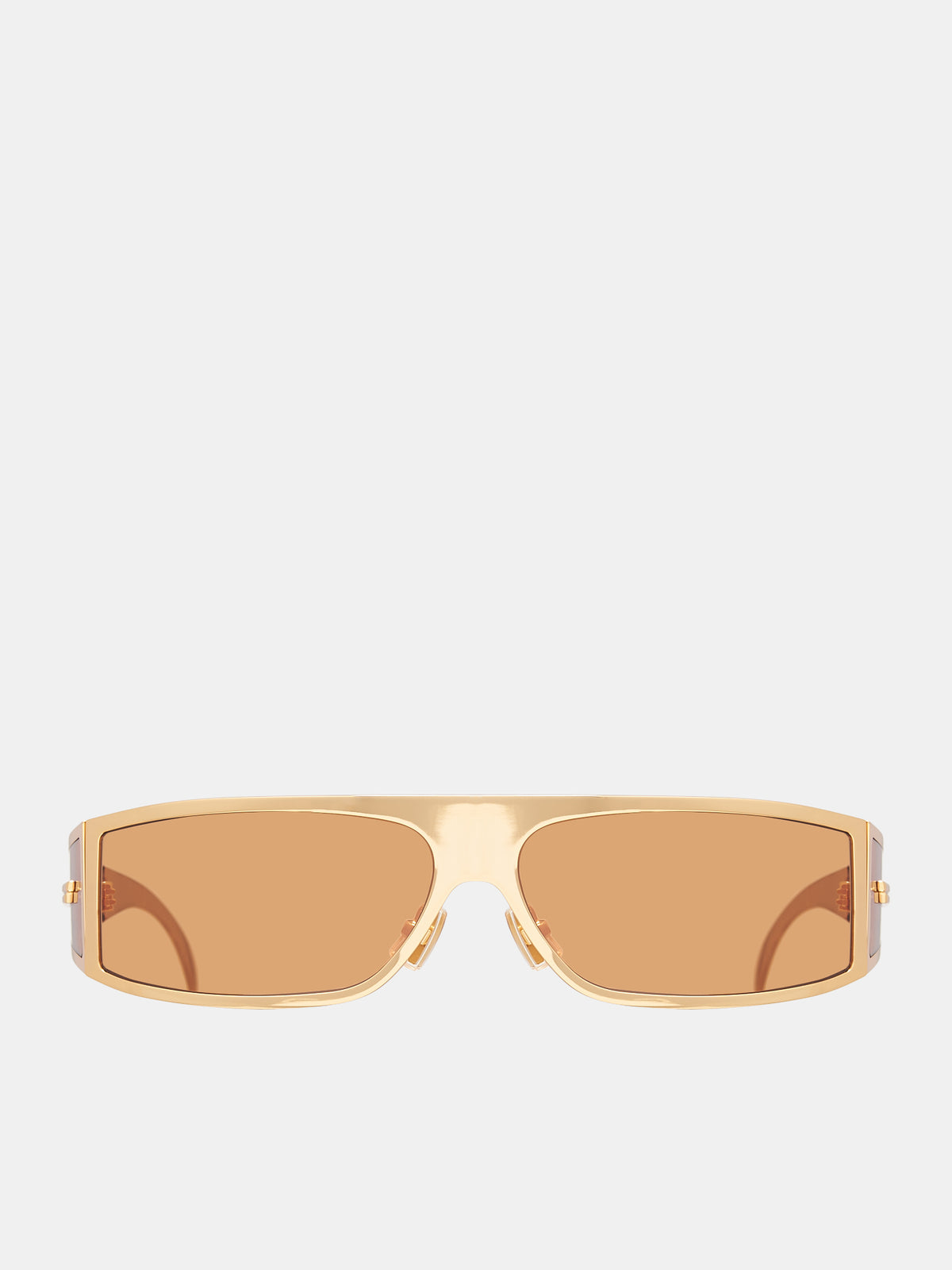 Rectangular Sunglasses (769241V4450-1431-801-COGNAC)