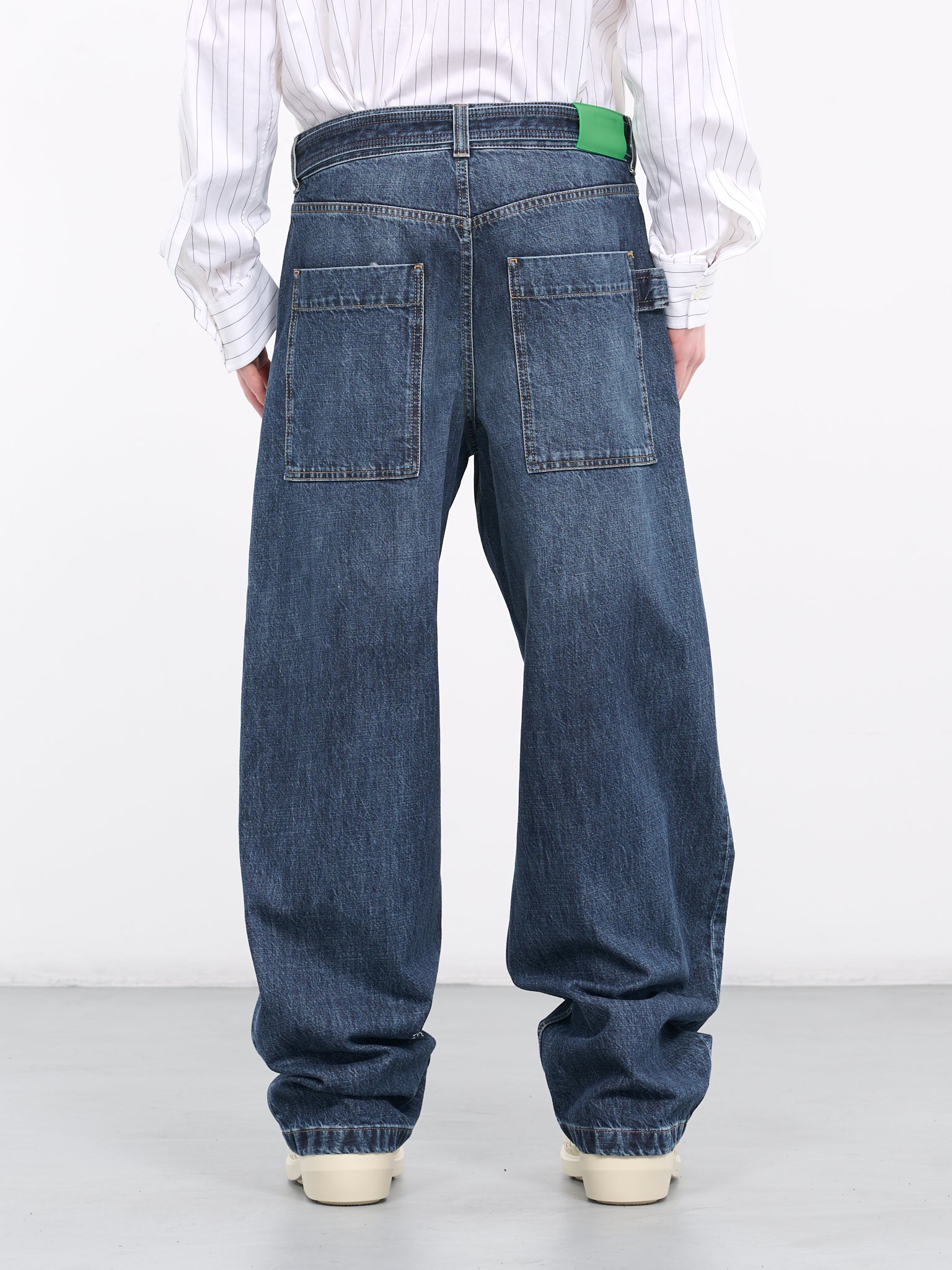 Belted Jeans (771883V2J80-408-MIDNITE-BLU)