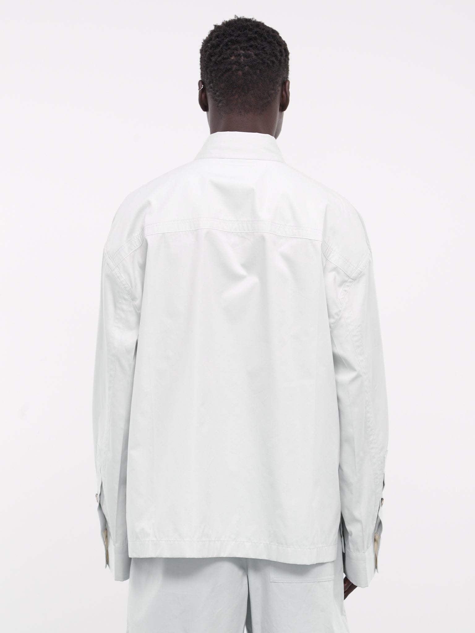 Cotton Silk Shirt (782607V3YS0-5209-CLOUD)